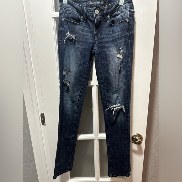 American Eagle Outfitters Denim - American Eagle Distressed Skinny Jeans